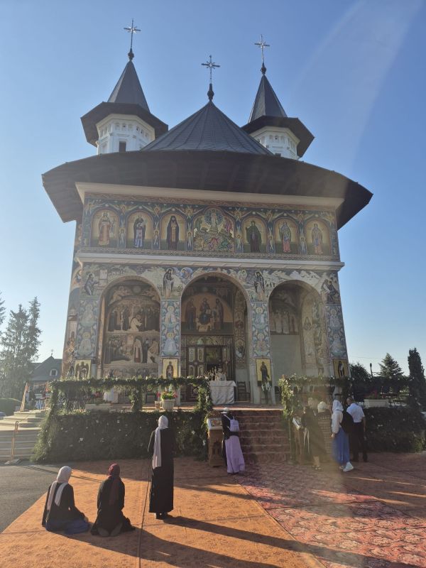 Foto-video. 5 august: Prăznuirea Sfântului Cuvios Ioan Iacob Hozevitul de la Neamț, la Seminarul Teologic de la Mănăstirea Neamț 1 neamt 1 b