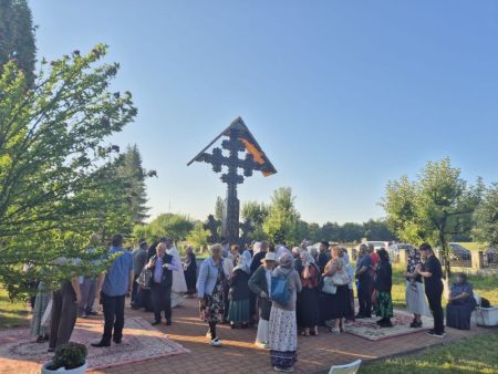 Foto-video. 5 august: Prăznuirea Sfântului Cuvios Ioan Iacob Hozevitul de la Neamț, la Seminarul Teologic de la Mănăstirea Neamț neamt 3 b