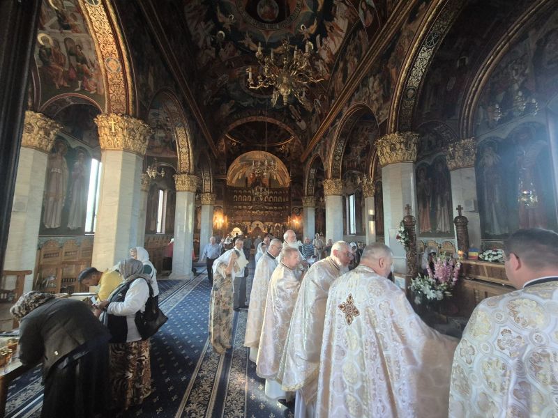 Foto-video. 5 august: Prăznuirea Sfântului Cuvios Ioan Iacob Hozevitul de la Neamț, la Seminarul Teologic de la Mănăstirea Neamț 2 neamt 5 b