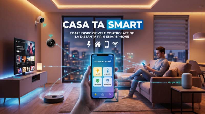 smart home 1024x572 1 - Casa inteligentă nu înseamnă mai multe dispozitive, ci mai multă liniște