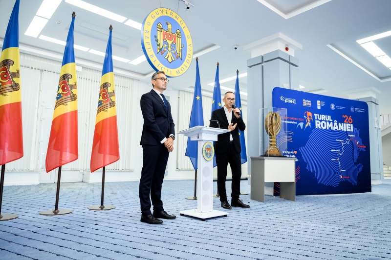 Premieră: Turul României 2026, start istoric la Chișinău. 21 de echipe din 14 țări participă în cel mai important eveniment ciclist al țării 