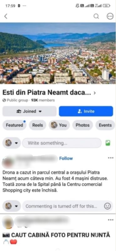 IPJ Neamț atrage atenția informațiilor false care circulă în spațiul public după mesajul RO-ALERT de astăzi