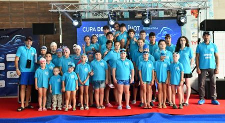 Echipa de sportivi și oficiali la Cupa DELMADI ediția a XVI-a.
