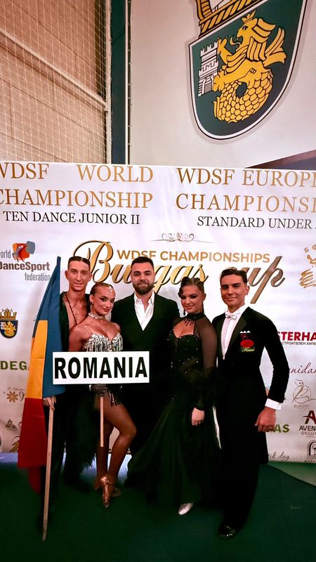 Dansatori sportivi nemțeni la competiție internațională.