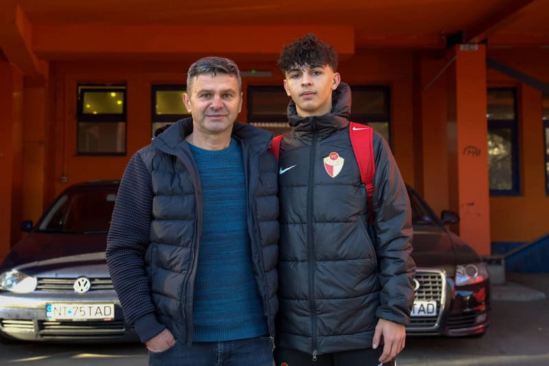 Mario Bordea, la 18 ani, cu ochii spre fotbalul mare: „Să nu credeți că dintr-un oraș mic nu poți ajunge sus”