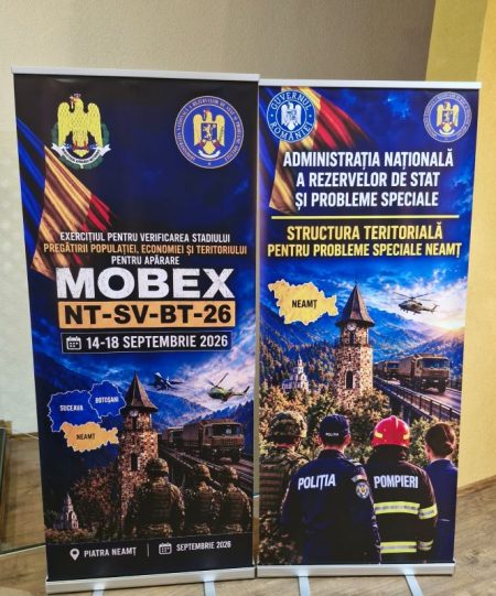 MOBEX 26, exercițiul de mobilizare pentru apărare, a început în Neamț, Suceava și Botoșani
