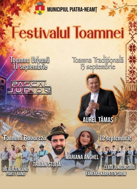 Programul complet al Festivalului Toamnei, ediția a II-a Programul complet al Festivalului Toamnei, ediția a II-a