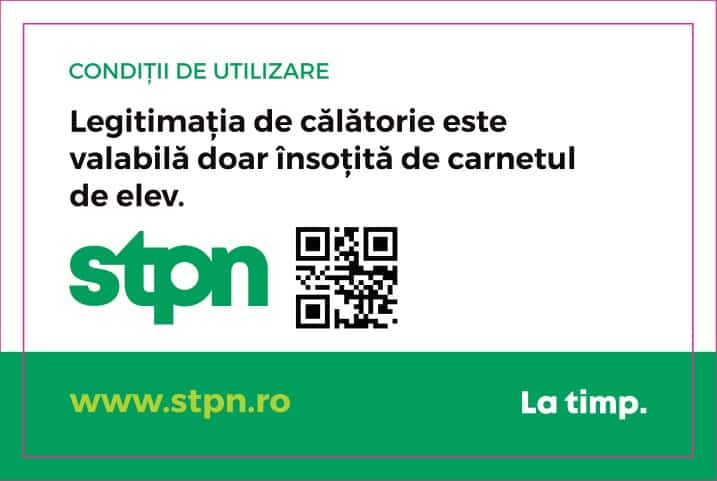 STPN simplifică accesul elevilor la abonamentele gratuite pentru transportul public