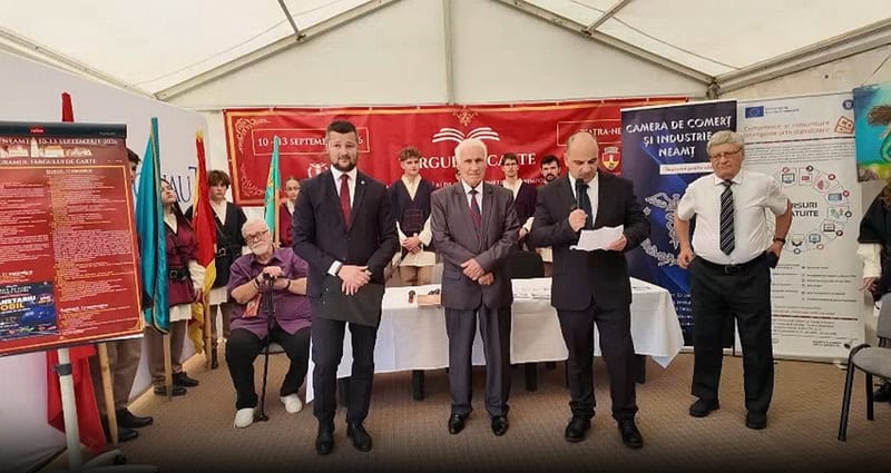 FOTO Târgul de Carte Piatra Neamț 2026 / Patru zile în care Parcul Tineretului a devenit loc de întâlnire pentru cititori și autori