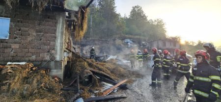 Blestem sau neglijență cu repetiție? Un nou incendiu la Mănăstirea Bisericani!