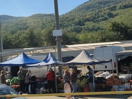 Video-Foto. Piatra-Neamț. Piața En Gros – marfa pe alese își așteaptă mușteriii!