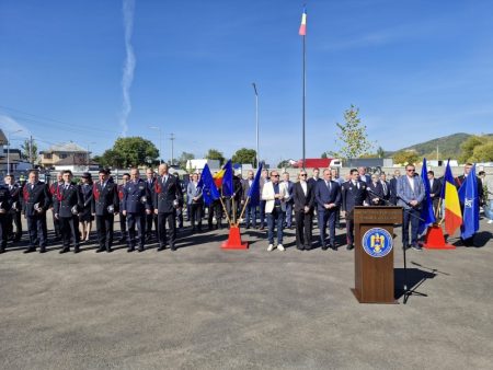 VIDEO-FOTO. Noul sediu al Detașamentului de pompieri Târgu-Neamț, inaugurat