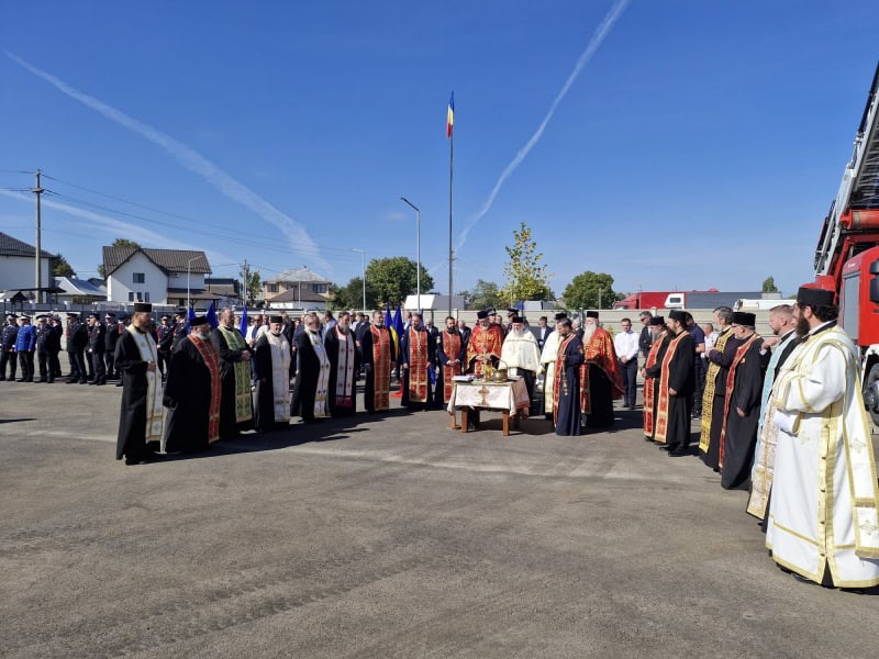 VIDEO-FOTO. Noul sediu al Detașamentului de pompieri Târgu-Neamț, inaugurat