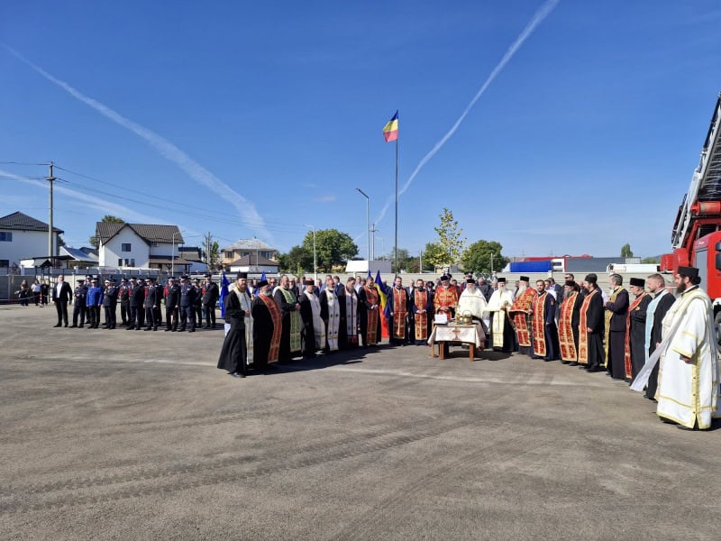 VIDEO-FOTO. Noul sediu al Detașamentului de pompieri Târgu-Neamț, inaugurat