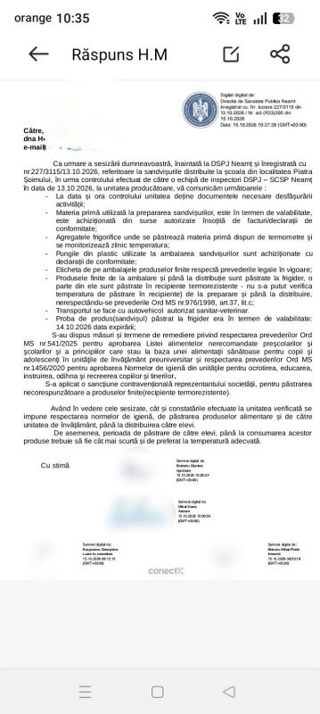 Șocant! Insecte, varză mucegăită și melci în pachetul elevilor de la Piatra Șoimului