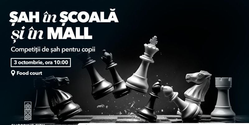 Trei competiții de șah pentru copii, organizate în județul Neamț de Ziua Mondială a Educației
