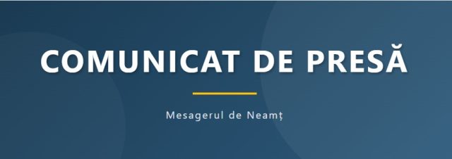 Comunicat de presă despre proiectul sportiv pentru toți în Neamț.