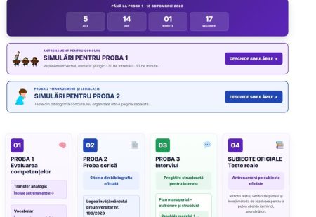 În atenția candidaților pentru directori școli! Cum vor arăta cele două teste scrise din octombrie În atenția candidaților pentru directori școli! Cum vor arăta cele două teste scrise din octombrie