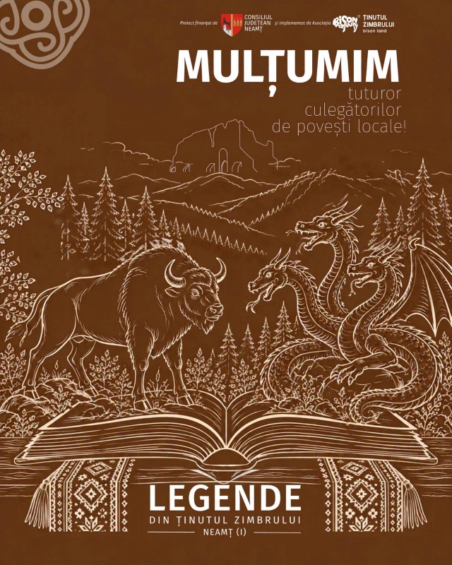 Din Ținutul Zimbrului Neamț, povești, legende și mărturii locale. „Legendarul zimbru are concurență serioasă. Un balaur!”