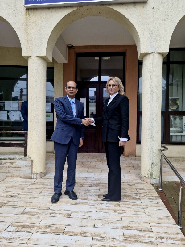 Vizită la nivel înalt a ambasadorului Indiei în județul Neamț 1 Vizită la nivel înalt a ambasadorului Indiei în județul Neamț