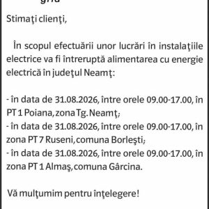 Anunturi DELGAZ GRID 15 Anunturi DELGAZ GRID