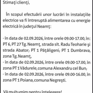 Anunturi DELGAZ GRID 9 Anunturi DELGAZ GRID