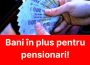 Pensionarii cu venituri de până la 3.000 de lei primesc până la 500 de lei în decembrie