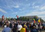 Incidente la protestul oierilor, din Piața Victoriei. Patru persoane, duse la poliție