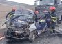 Vaslui. Două persoane au murit într-un accident produs între un autoturism și un autotren