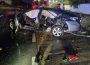 Vaslui. Două persoane au ajuns la spital în urma unui accident produs între o autoutilitară și un autoturism
