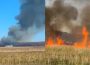 Video/Peste 80 de hectare de vegetație distruse de flăcări în comuna Orbeni, după o intervenție de peste 7 ore a pompierilor