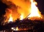 Incendiu puternic într-o gospodărie din Costișa: au ars locuința și anexele